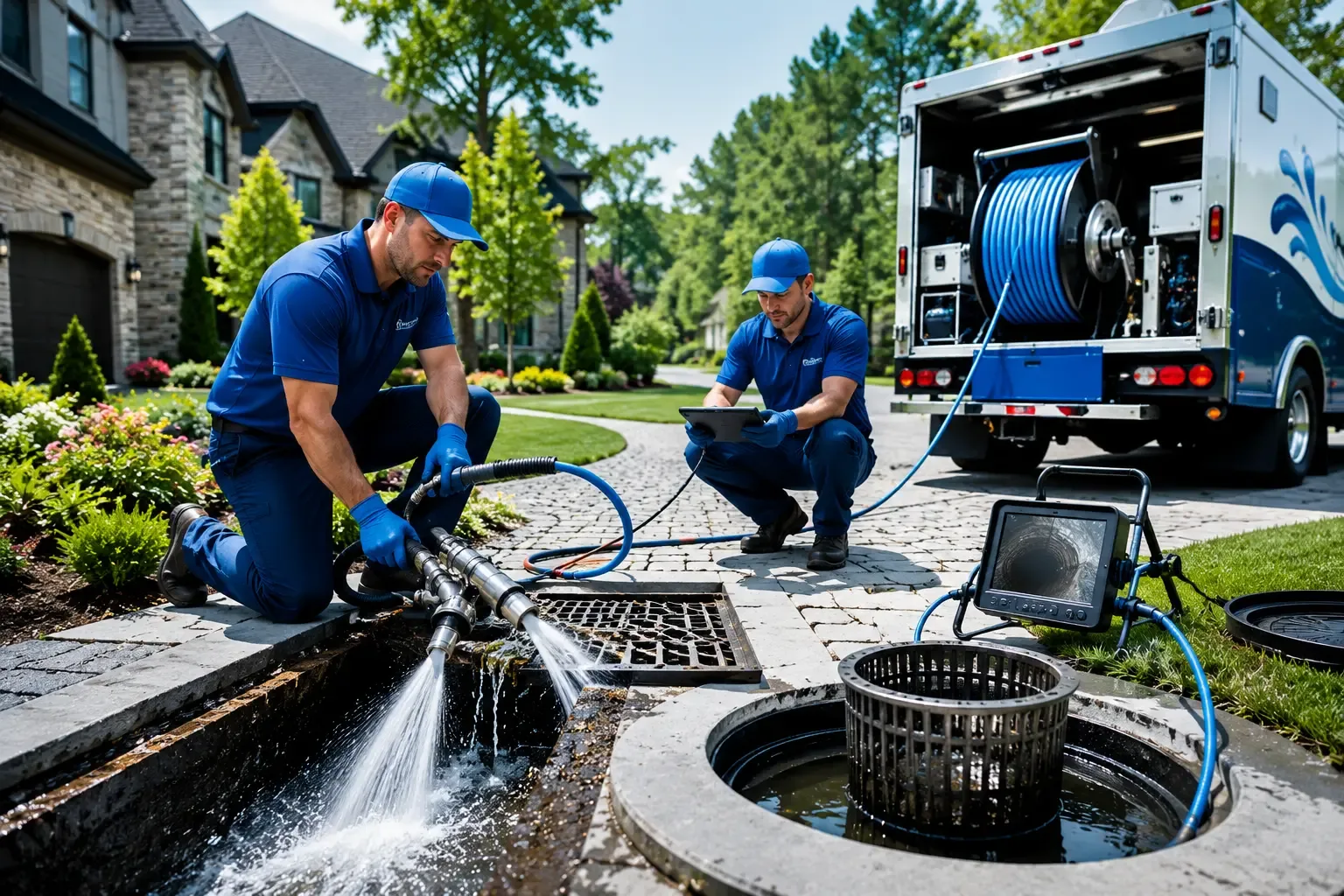 Local outdoor drain cleaning professionals in Stanley, NC